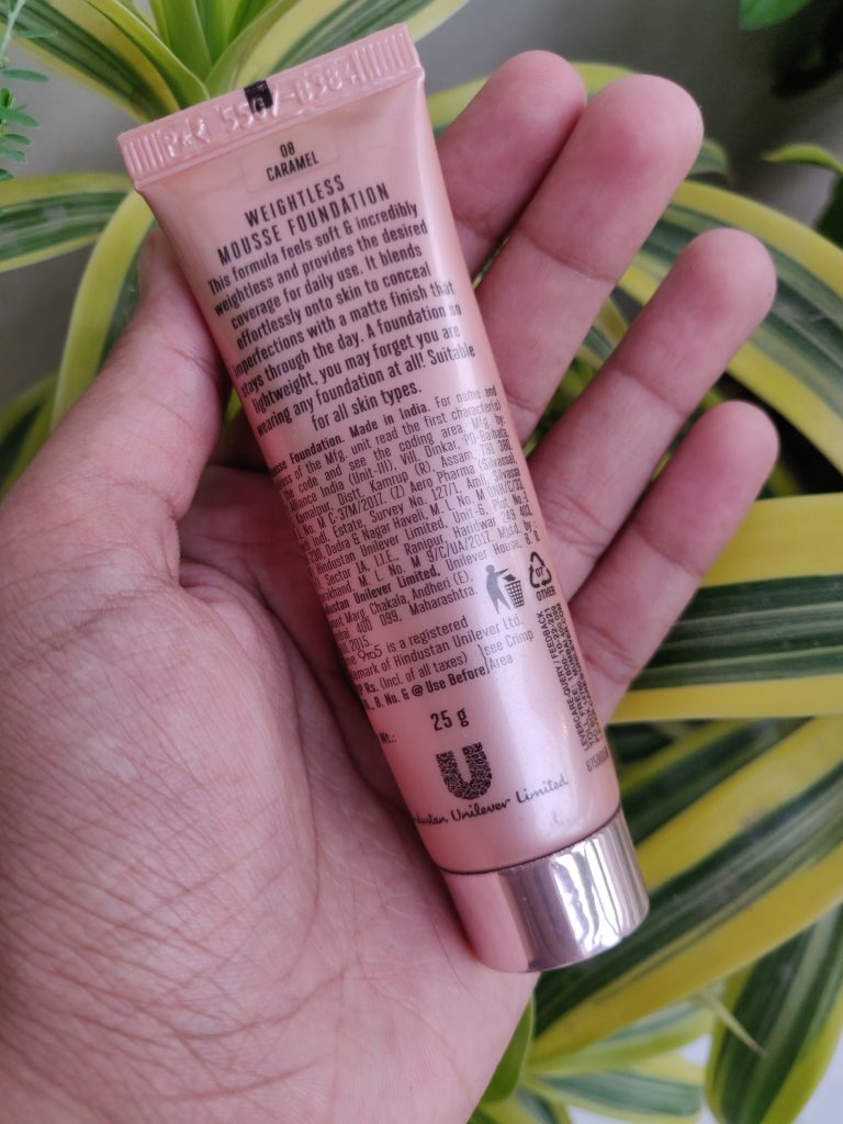 Lakme 9 To 5 Weightless Mousse Foundation