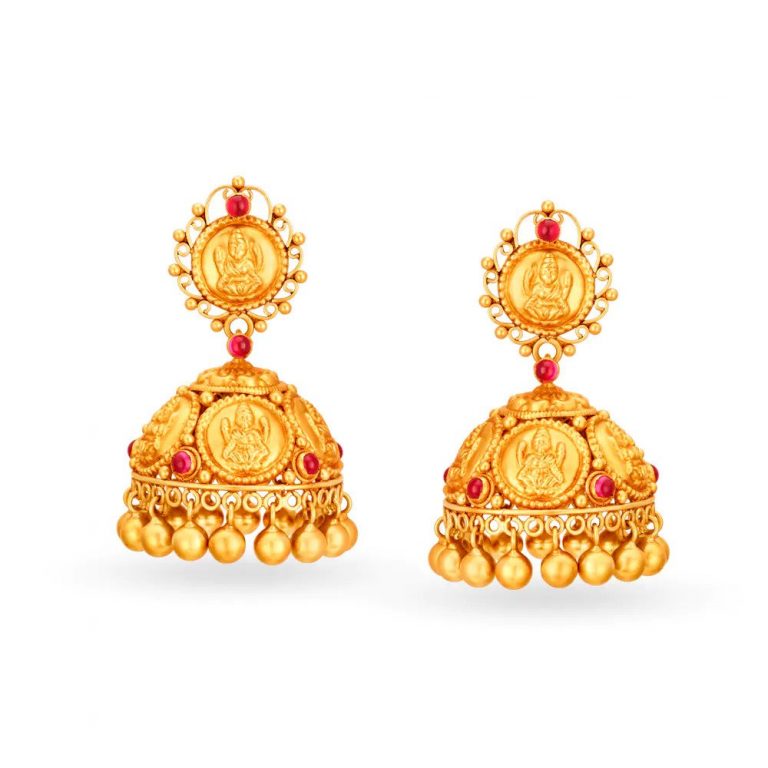 Tanishq gold ear tops designs with price Clearance