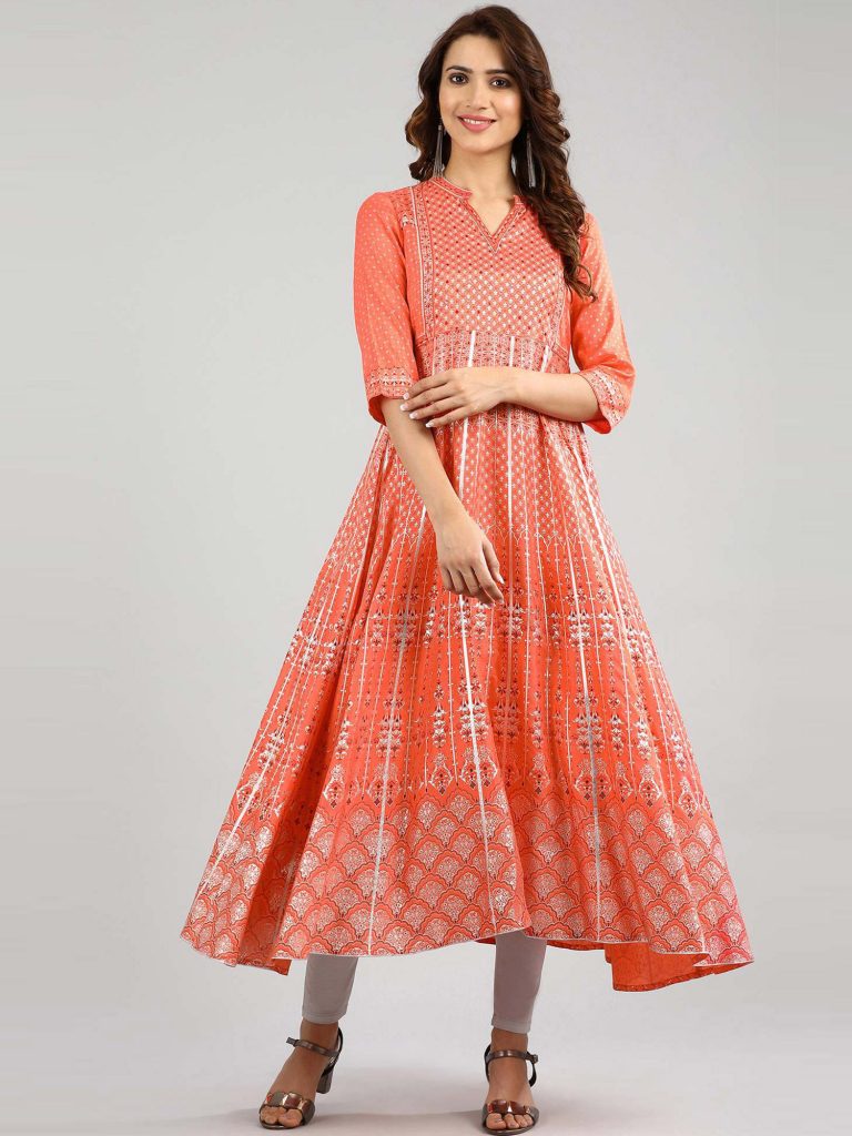 flared kurti latest kurti patterns 2020