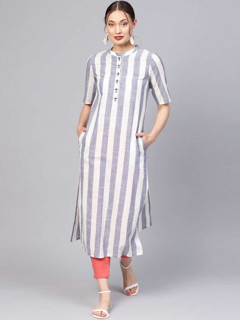 straight kurti