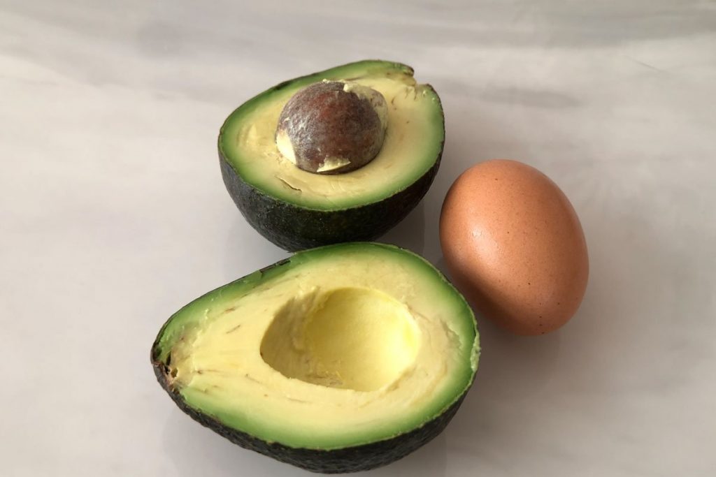 Avocado and Egg Yolk Mask
