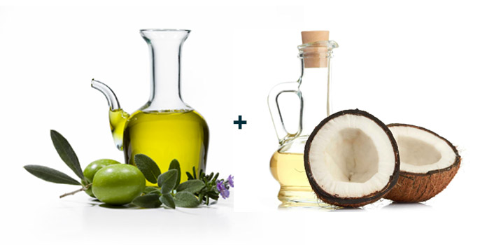 Olive-Oil-and-Coconut-Oil-Hair-Mask
