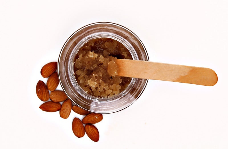 almond scrub