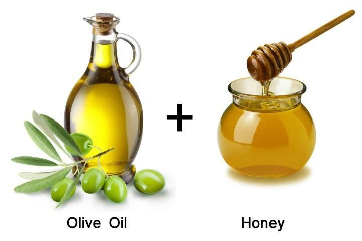 honey and olive oil hair mask