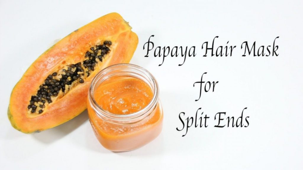 papaya for split ends