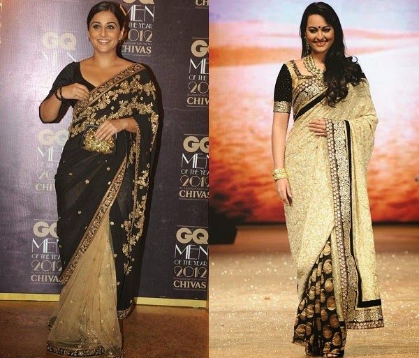 sarees for pear shaped body