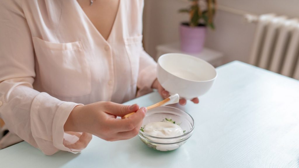 yoghurt hair mask