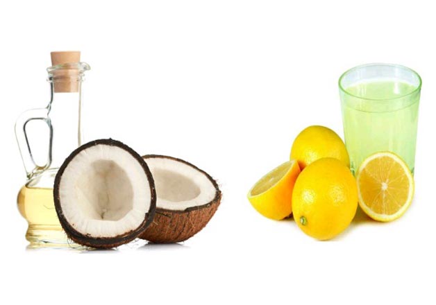 Coconut Oil and Lemon