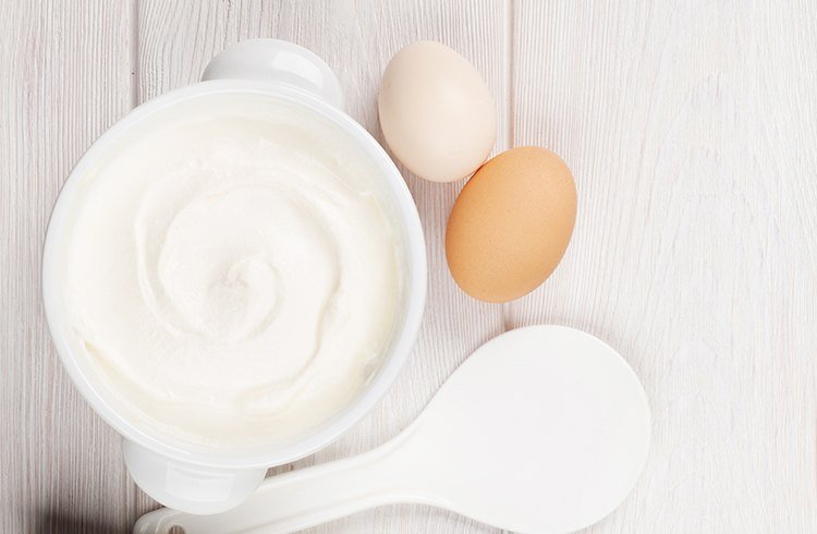 Egg and Yoghurt Hair Mask