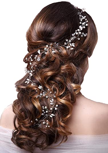 hair accessories for gown