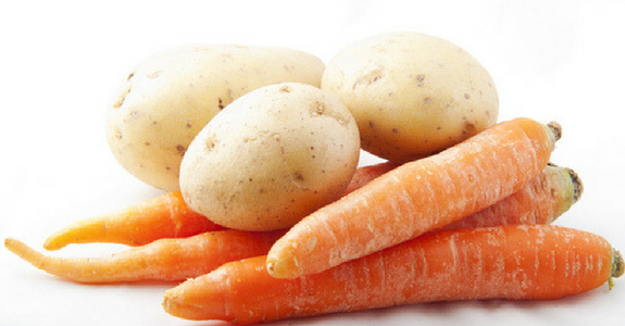 carrot potato face mask