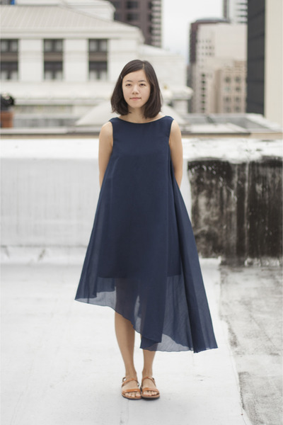 asymmetrical dress