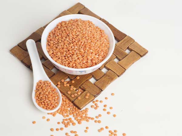 masoor dal for acne scars