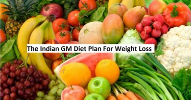 gm diet indian version chart