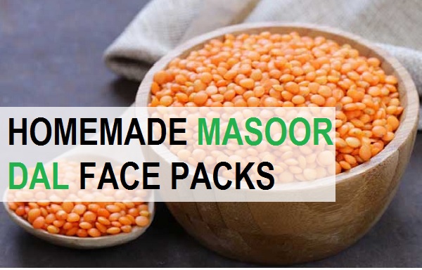 masoor dal for acne scars