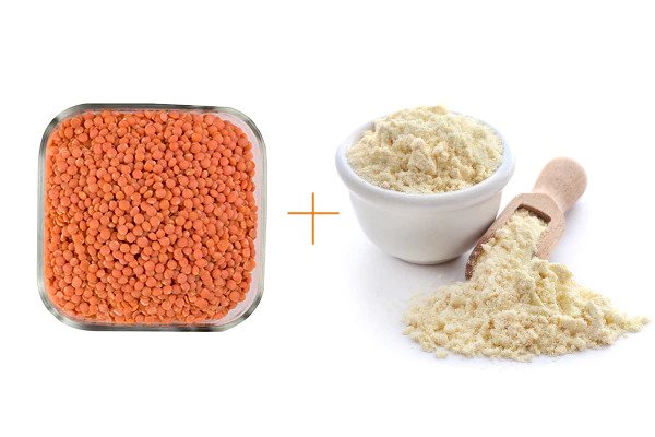 masoor dal for acne scars