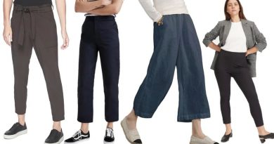 types of women's pants