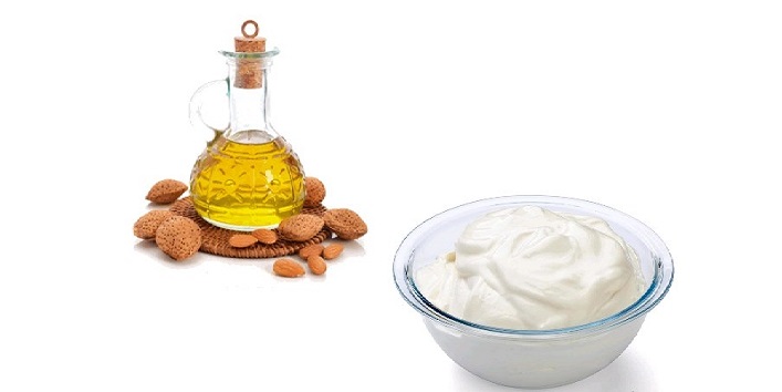 sweet almond oil for hair