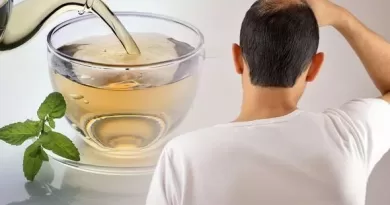 green tea for hair