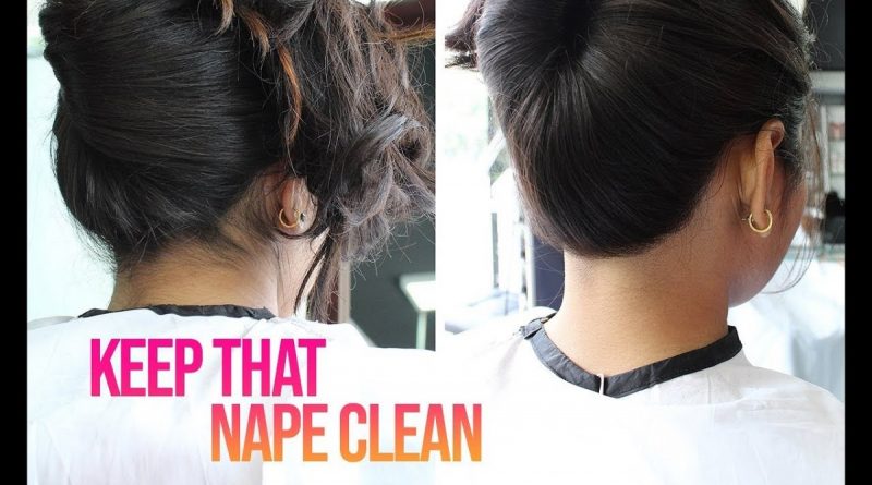 how to grow nape hair