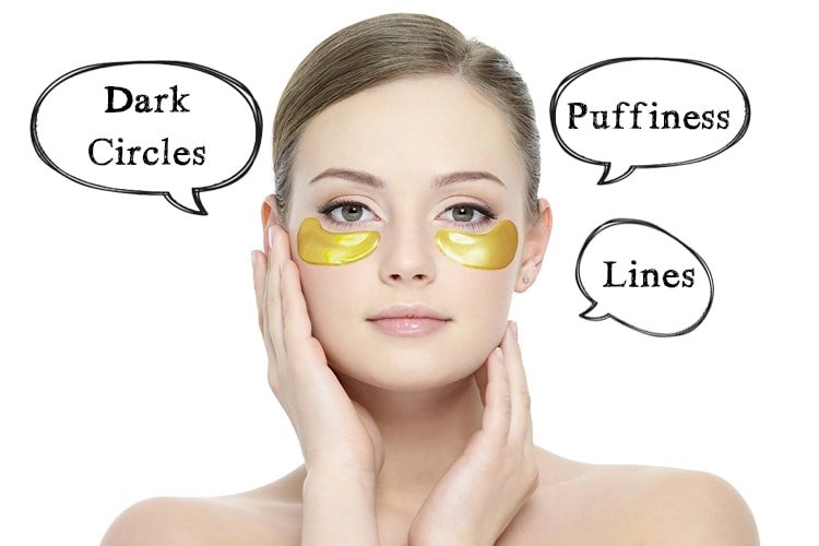 DIY Under Eye Mask For Puffy Eyes & Wrinkles