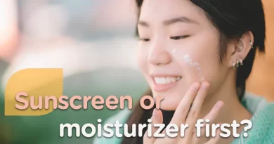 Sunscreen Before or After Moisturizer